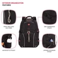 thumbnail image 3 of SwissGear 3258 Laptop Backpack, Black, 18.5-Inch, 3 of 4