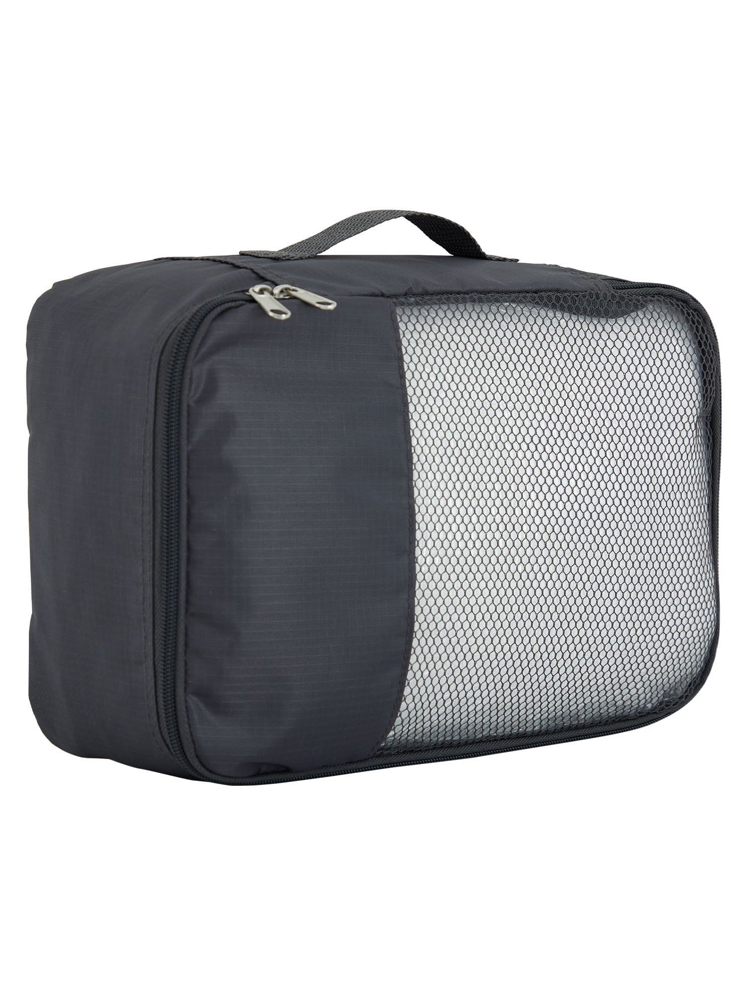 Travelers Club 3-Piece Rolling Soft Side Travel Luggage Set - Forged Iron Gray