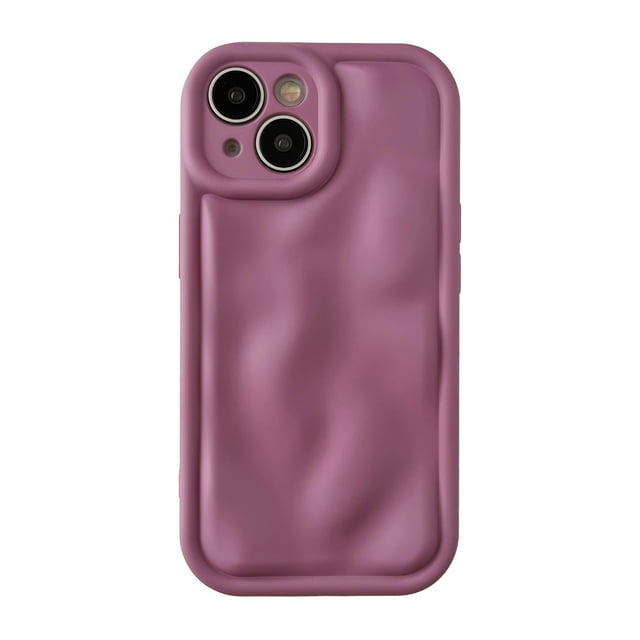 Funda para teléfono iPhone 12 Pro Max con forma de ondas onduladas