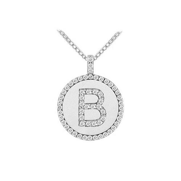 Precious Stone Diamond Initial B Disc Pendant 14k White Gold 0 60 Ct Tgw Com - Gold Disc Diamond Initial Pendant Precious Stone Diamond Initial B Disc Pendant 14k White Gold 0 60 Ct Tgw Com - Gold Disc Diamond Initial Pendant