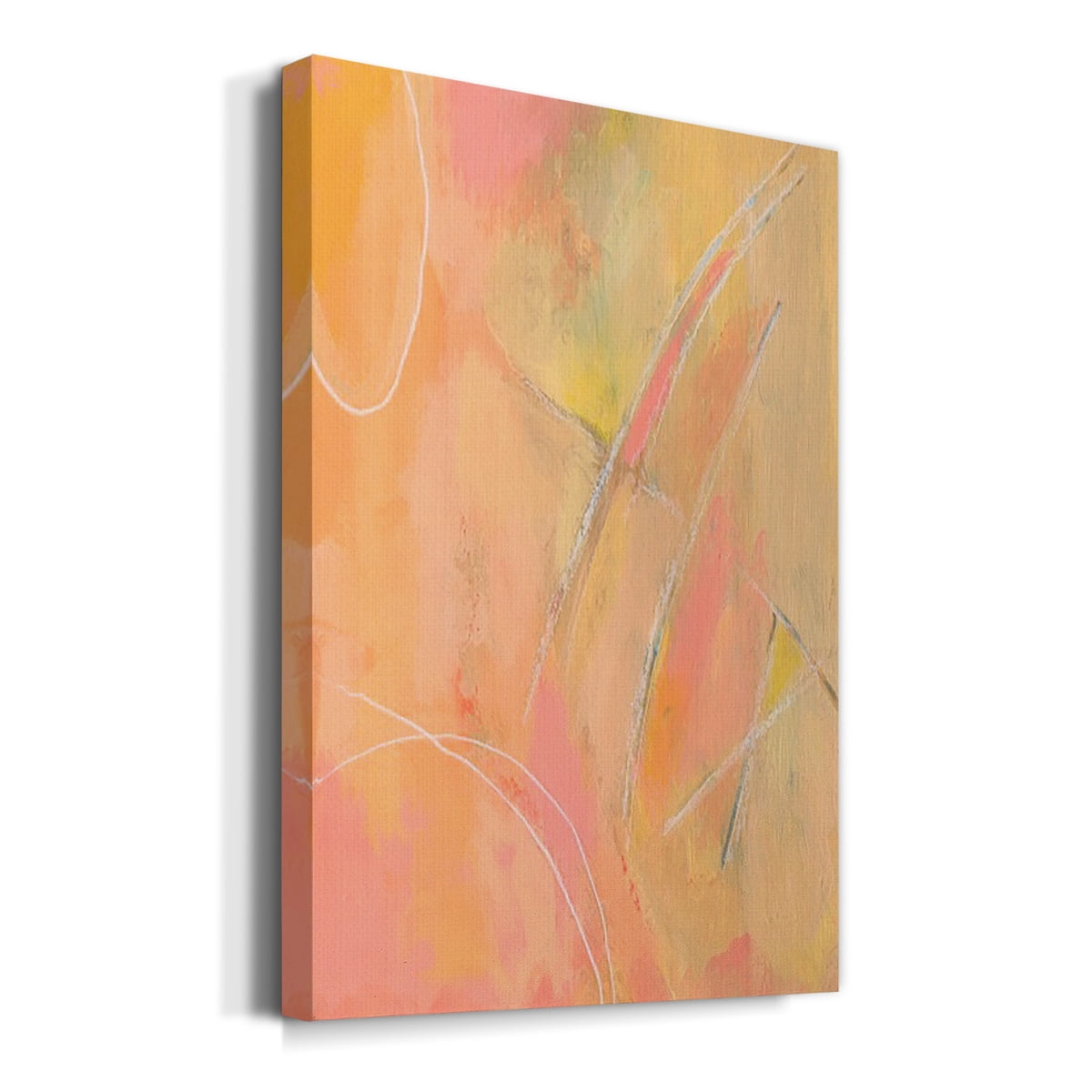 Peach Bliss III Premium Gallery Wrapped Canvas - Ready to Hang