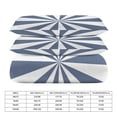 thumbnail image 2 of 3 Pcs Soft Bedding Set, Includes 1 Duvet Cover with Zipper And 2 Pillow Shams,Aesthetic Pastel Blue And White Sunburst Twin(86"x70"), 2 of 8
