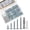Screws and Anchors, variant on 203PCS 5 Sizes Wood Screws Assortment Kit & 30pcs Wall Anchors | Hardened Steel, Zinc Coated, Rustproof, Sharp Threads Bite Fast, Fits Wood/Drywall/Plastic/Metal, Storage Box Included