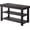 Black, variant on Bamboo Shoe Bench with Storage Shelf - Entryway Organizer with 286 lbs Weight Capacity, Black