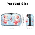 thumbnail image 5 of Cupid Digital Organizer Bag with Waterproof Oxford Cloth, 5.9x9.44x3.14 in, Hard Drive Bag, Digital Bag, Storage Box Small, Cable Organizer Clips Included, 5 of 6