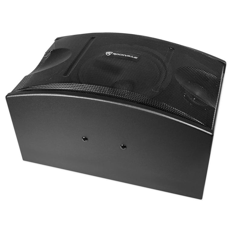2) Rockville KPS10 10 1200w Karaoke/Pro Speakers+Bluetooth Amp+