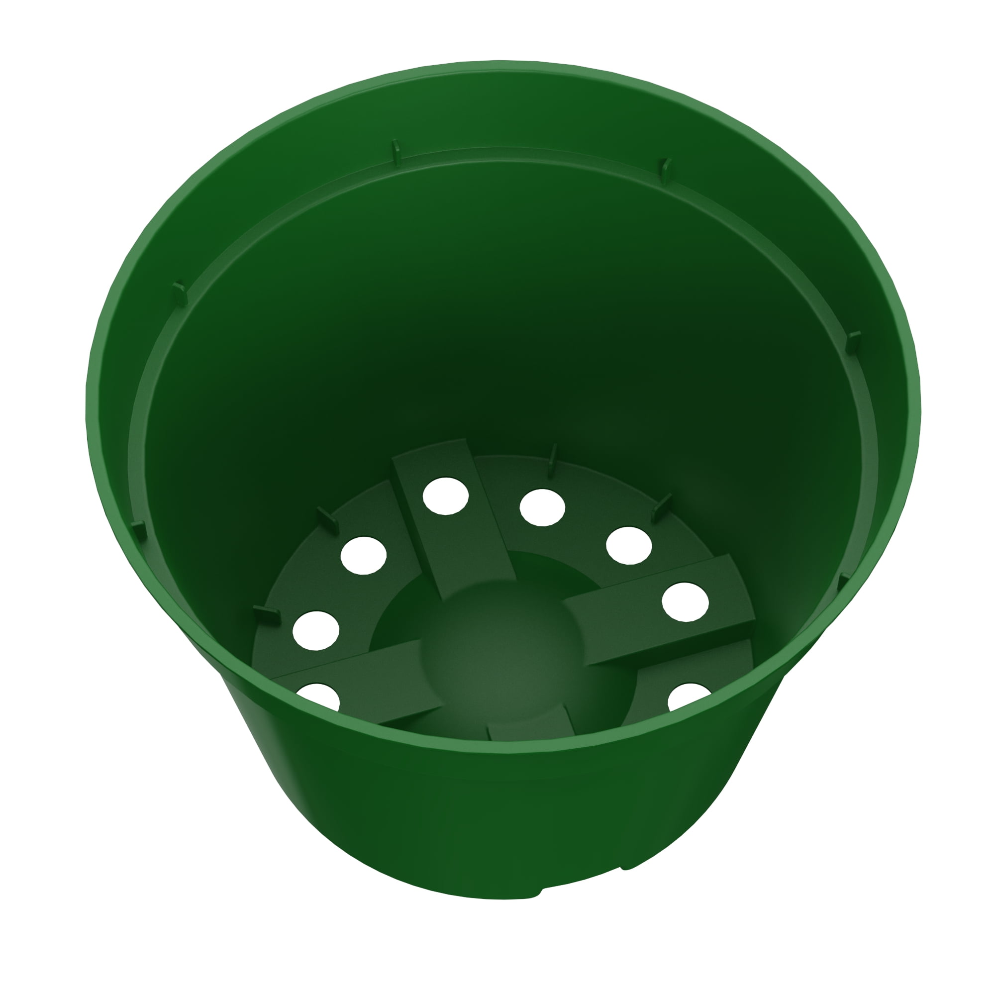 Mainstays 6 inch Grower Pots Green 2 pack