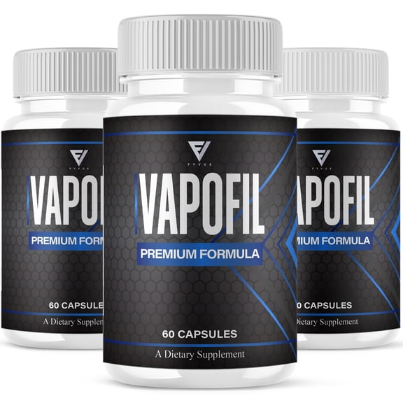 (3 Pack) Vapofil Premium Health Management & Overall Wellness Supplement (180 Capsules)