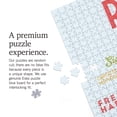 thumbnail image 4 of Lantern Press 1000 Piece Jigsaw Puzzle, Roatan, Typography and Icons, 4 of 5