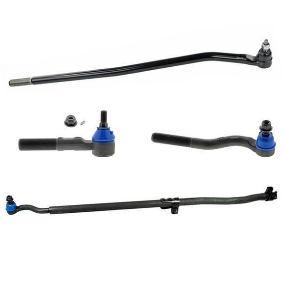 Front Tie Rods & Drag Link Kit For Jeep Wrangler 2007-2017 & Wrangler JK 2018