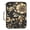 Gold Flowers and Leaves, variant on Haosy Accordion File Organizer Zipper Binder 500 Sheet 6-Tab Expanding File Folder Multi-Pocket 1.2 Inch 3 Ring Gold Flowers and Leaves