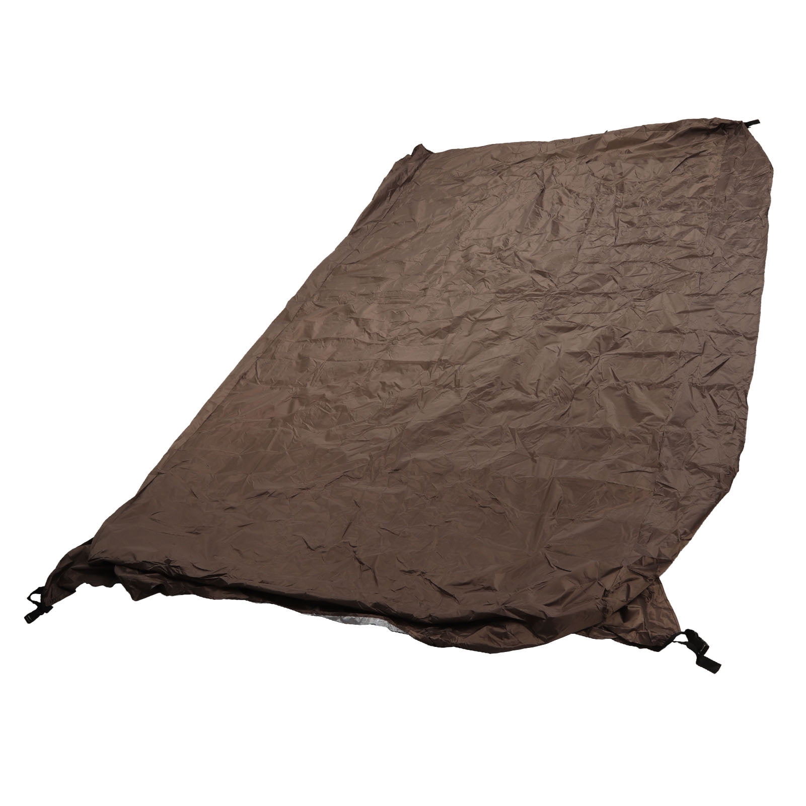 Rupoun Professional Brown Ping Pong Table Cover, 110x60x28.7 Inches / 280x153x73 cm Outdoor Waterproof Dustproof Table Tennis Protective Cover with Silver Coating