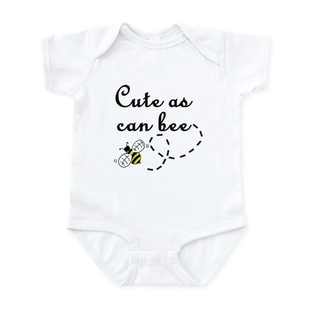 

CafePress - Cute As Can Bee Infant Bodysuit - Baby Light Bodysuit Size Newborn - 24 Months