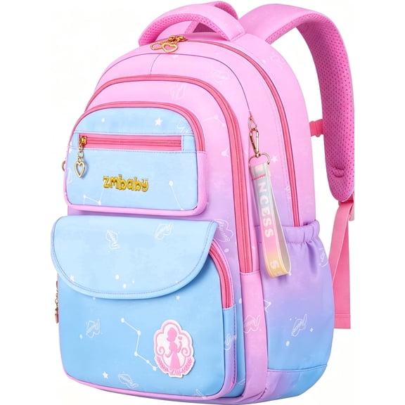 Gmdisc School Backpack for Kids Teens Girls Cute Girlish Middle High School Bookbag Large Capacity Lightweight Daypack for College Students