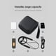 thumbnail image 4 of Caja de almacenamiento de auriculares con Cable de datos portátil, bolsa organizadora de cables de datos, Estuche de transporte para disco U o tarjetas de memoria, 10x10x4CM, 4 of 5