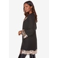 thumbnail image 3 of Roaman's Women's Plus Size Sequin Tunic, 3 of 4