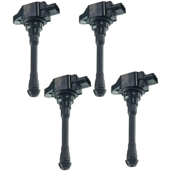 A-Premium Ignition Coil Pack Replacement for Infiniti FX50 M56 Altima Cube Rogue Sentra Versa X-Trail 4-PC Set