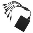 thumbnail image 2 of Paquete de batería de emergencia externa negra caja segura portátil con caja de batería de respaldo de suministro de alimentación de CC de múltiples jack para cerraduras electrónicas, 2 of 7