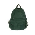 thumbnail image 1 of Sonducket de lona, ​​bolsos de gran capacidad con cierre de cremallera, de Color sólido, bolso informal, bolso de mano para Mochilas Verde Sonducket AP012805-02, 1 of 6
