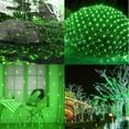 thumbnail image 5 of LED Twinkle Lights Fairy Net String Light ,8 Modes Plug-in Christmas Bush Lights, Connectable Waterproof Mesh Lights for Trees, Garden, Outdoor, Christmas Decorations (Green,3X2m), 5 of 8