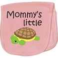 thumbnail image 2 of Inktastic Mommy's Little Turtle Baby Burp Cloth, 2 of 3