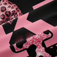 thumbnail image 5 of Erosebridal Fashion Letter K Monogrammed Black Out Curtains For Cheetah Lover,Kids Pink Leopard Pattern Curtains Pack of 2 (42x63 Each) For Girls Women, 5 of 7