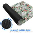 thumbnail image 6 of Long Mouse Pads for Desk,Maltese Dog and Flower Floral Desk Mats on Top Of Desks, Desk Mouse Pad Extra Large with 3mm Non-Slip Base and Stitched Edge for Gaming,Office,Work,Home 47.3"x23.6", 6 of 6