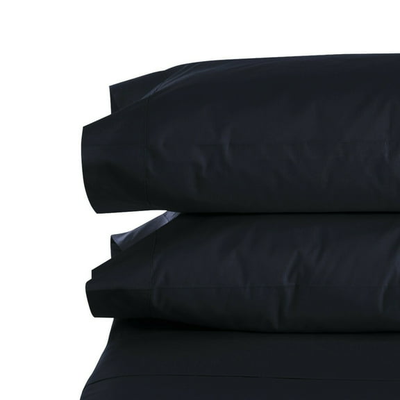Bluff City Bedding 1800 Series Pillow Case Set Queen/Standard or King Set of 2 Super Soft Black King