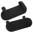 thumbnail image 1 of Chair Armrest Pads (2 Pack), Memory Foam Home/Office Chair Arm Rest Covers Comfy Computer Gaming Elbow Cushion Removable Washable Elbow Support Forearm Pressure Relief, Black, 1 of 5