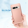 thumbnail image 3 of Jiahe Cover For Google Pixel 7 Pro 6.7 inch 3 in1 Rugged Shockproof Heavy Duty Silicone Bumper Hard PC Phone Protection Case,Rosegold, 3 of 6