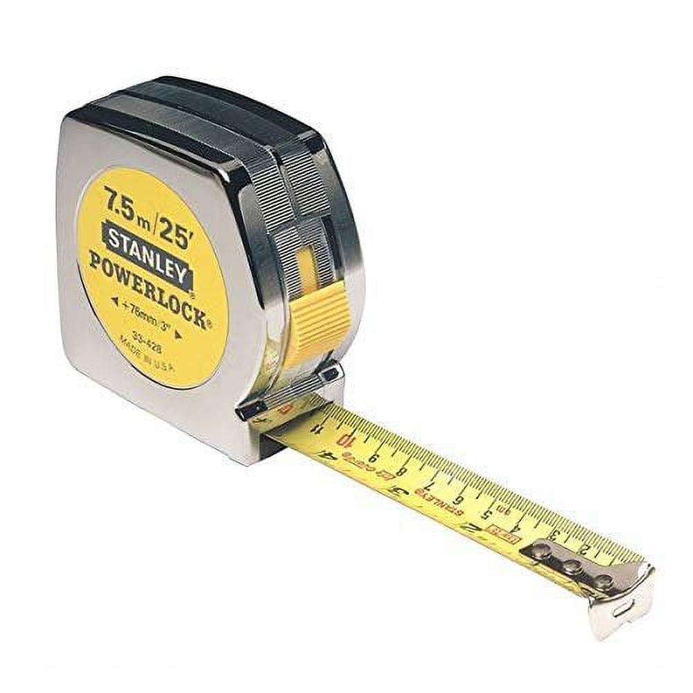 25 ft Tape Measure, 1 in Blade