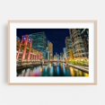 thumbnail image 2 of Colors on the Chicago River - Chicago Illinois Photography Unframed Wall Art Print 5 x 7 inches, 2 of 7
