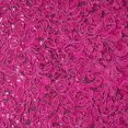 thumbnail image 3 of Zelouf Joanna Corded Embroidery Lace Mesh  , Sewing, DIY, Crafts Fabric by the Yard, Lush Magenta, 5 Yard, 3 of 4