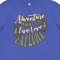 thumbnail image 4 of Inktastic Camping Hiking Trekking Adventure Youth T-Shirt, 4 of 5