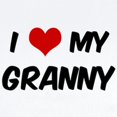 thumbnail image 2 of CafePress - I Love My Granny Body Suit - Long Sleeve Cotton Baby Bodysuit, 2 of 4