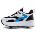 thumbnail image 4 of Kids Roller Shoes Sneakers with Wheels - Premium Sport Roller Skate Sneaker for Boys Girls Christmas Birthday Children Show Gift, 4 of 19