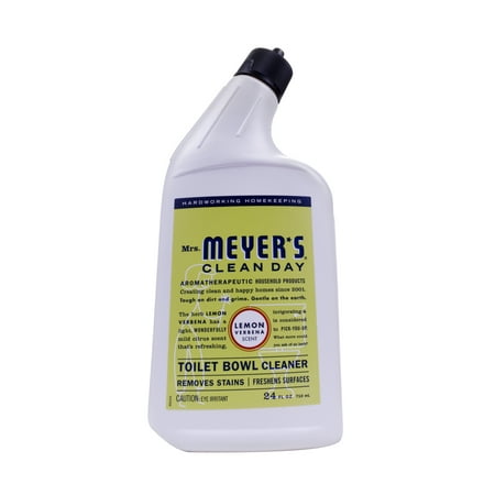 Bowl Lemon Peel - Mrs. Meyer's Clean Day Toilet Bowl Cleaner, Lemon Verbena, 24 Fluid Ounces