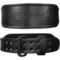 thumbnail image 6 of Gymreapers Weight Lifting Belt - 7MM Heavy Duty Pro Leather Belt with Adjustable Buckle - Stabilizing Lower Back Support 4 Inches Wide For Weightlifting, Bodybuilding, Cross Training, 6 of 6