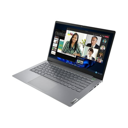 UPC: 0196801619524 | Lenovo ThinkBook 14 G4 IAP 21DH – Intel Core i7 – 1255U / up to 4.7 GHz – Win 10 Pro 64-bit (includes Win 11 Pro License) – Intel Iris Xe Graphics – 8 GB RAM – 512 GB SSD NVMe – 14  IPS 1920 x 1080 (Full HD) – 802.11a/b/g/n/ac/ax – dual tone mineral gray – kbd: US English