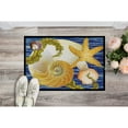 thumbnail image 2 of Carolines Treasures PRS4056JMAT Cut Nautilus And Starfish Door Mat Indoor Rug or Outdoor Welcome Mat 24x36 Doormat  36"L, 2 of 4