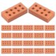 thumbnail image 1 of 100pcs Simulation Mini Bricks Model Decors Sand Table Decorations Miniature Building Brick Models, 1 of 4