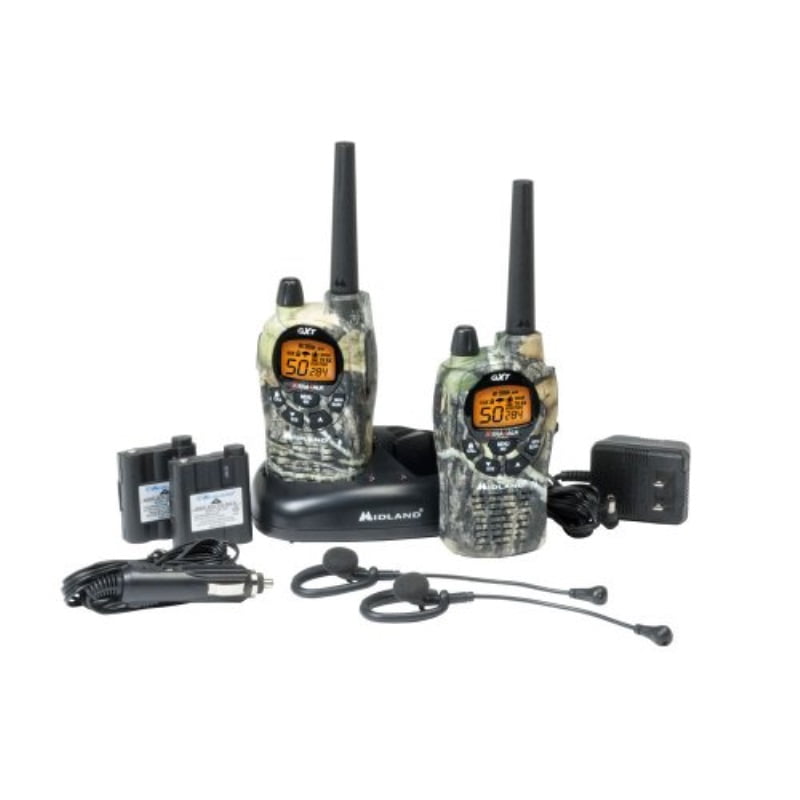 midland radio midland gxt1050vp4 50 channel gmrs/frs radio camo