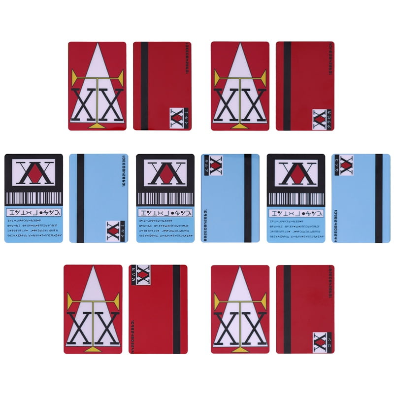 Pwfe New Japan Anime Hunter X Hunter License Card Sticker Gon Freecss Killua Zoldyck Kurapika Badge Bus Bank Credit Card Stickers Walmart Com Walmart Com