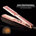 thumbnail image 2 of Plancha de cabello Timco® Profesional Titanio Gold P1100 con Keratin, 2 of 5