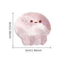 thumbnail image 2 of Cute Desk Decor, Office Decor, Jellyfish Squeeze, Silicone Sensory Squeeze, Relaxation Toy, Pink, 3X2 In, 1 Pc, 2 of 3