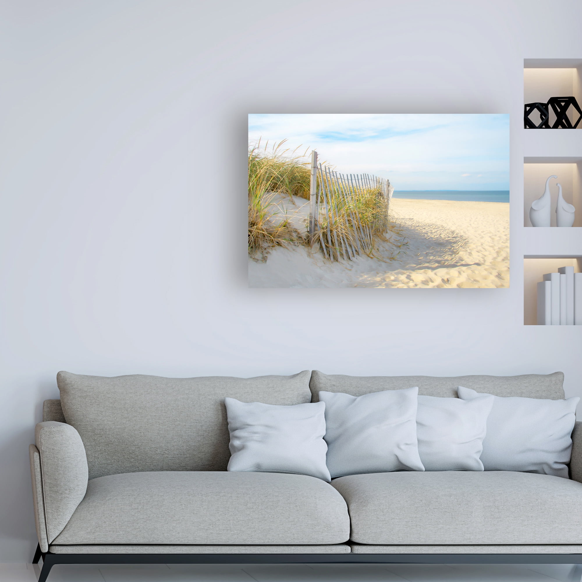 Trademark Fine Art 'Sandy Neck' Canvas Art by Brooke T. Ryan