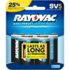 Rayovac 9V Alkaline Batteries, 5pk