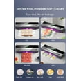 thumbnail image 4 of Automatic Vacuum Sealer Machine for Food Storage, Dry/Moist & Sous Vide, 65Kpa Suction, Built-in Cutter, Includes 30 Bags & Vacuum Hose, Silver, 4 of 7