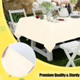 thumbnail image 2 of Mantel desechable Smiry, 6 unidades, impermeable, 137 x 274 cm, color beige, 2 of 6