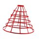 thumbnail image 5 of Enagua Jaula para Mujer con Cinco Anillos Crinolina Faldón Estructurado y Metálico Material de Cinta Soporte Adecuada para Bodas, 5 of 9
